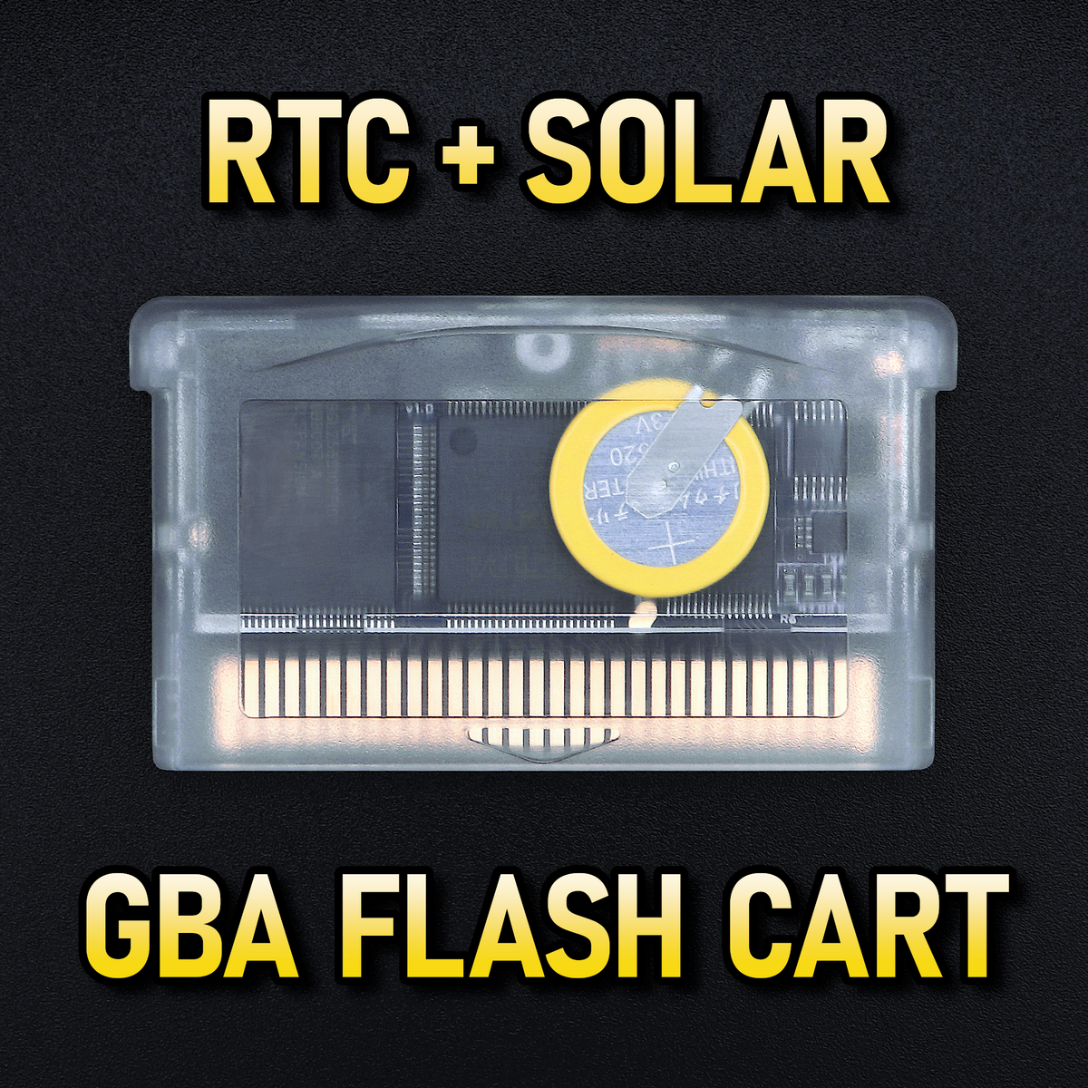 Gba Rtc Gpio Single ROM 32MB reflashable Gameboy Advance game cartridge (RTC + sola ...