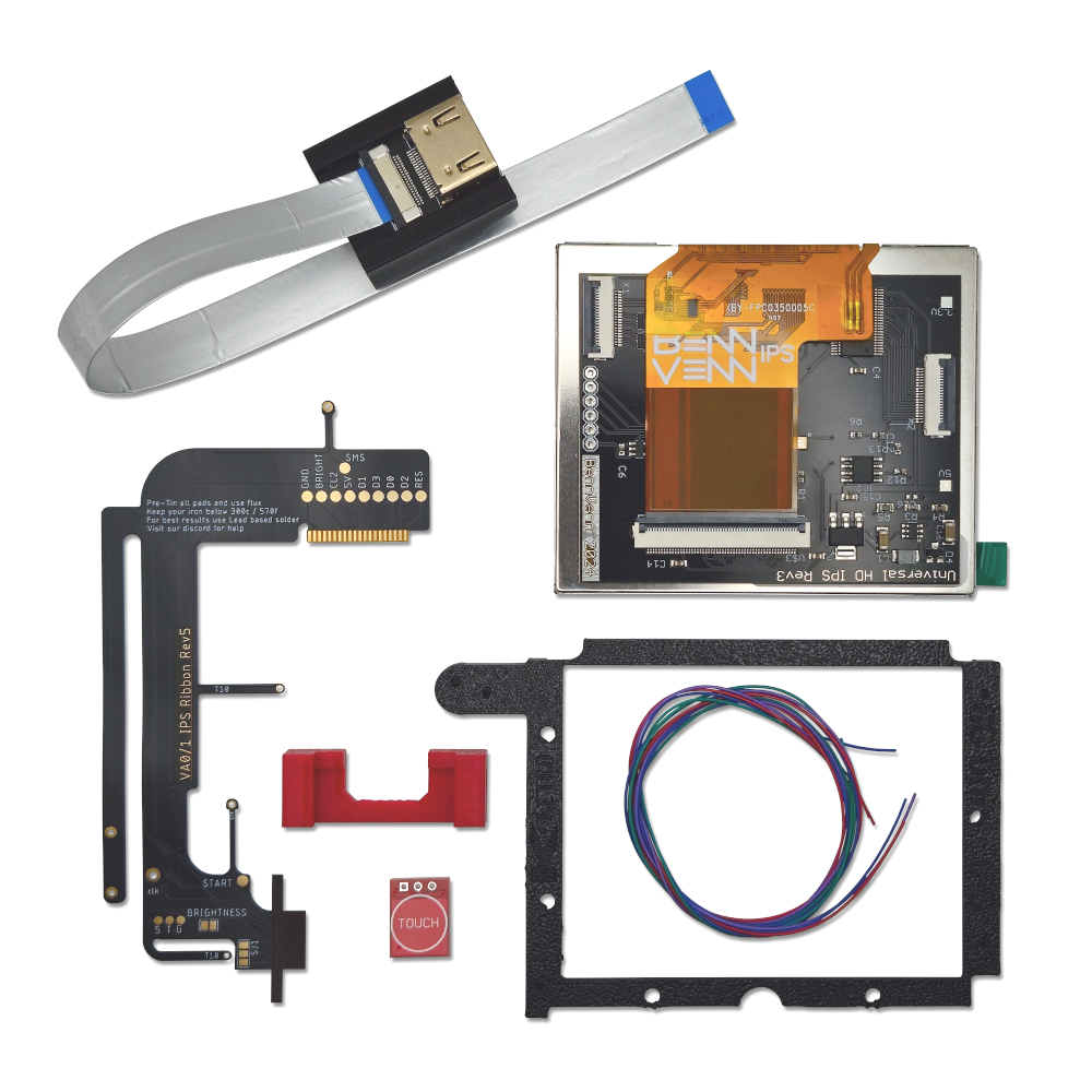 bennvenn game gear BennVenn GGHD Display kit for Sega Game Gear VA0 / VA1