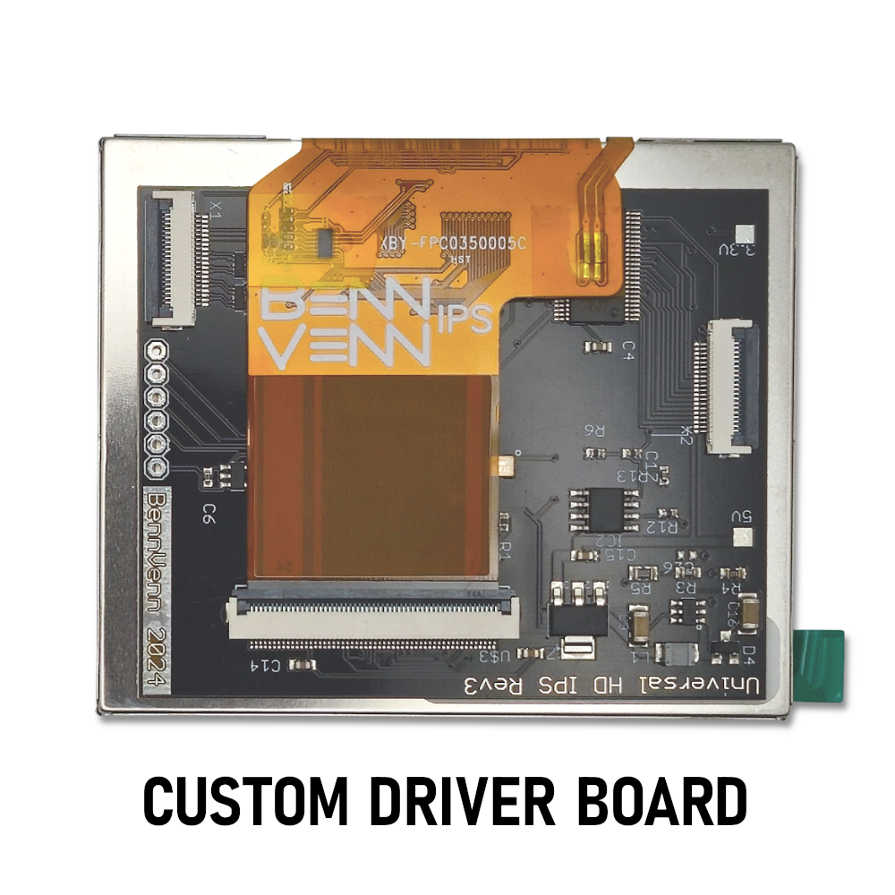 BennVenn GGHD Display kit for Sega Game Gear VA0 / VA1