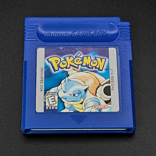 OUTLET - "Pokémon Blue Version" Gameboy game cartridge