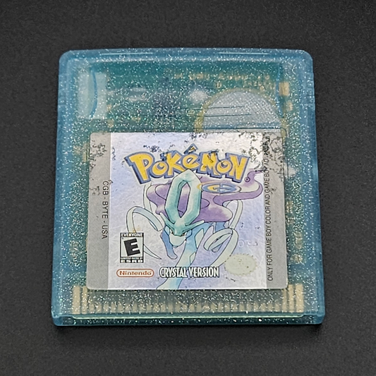 OUTLET - "Pokémon Crystal Version" Gameboy Color game cartridge