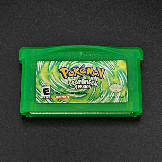 OUTLET - "Pokémon Leaf Green Version" Gameboy Advance game cartridge
