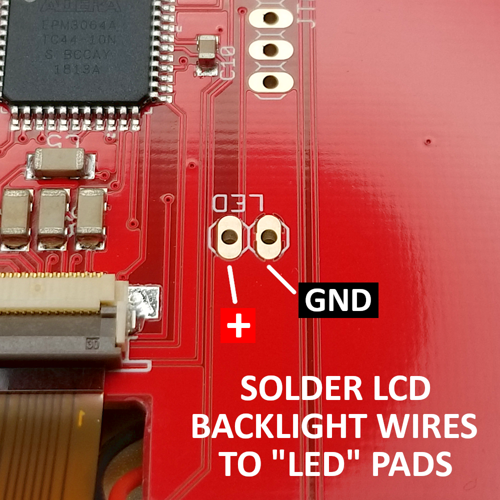 BennVenn DMG Gameboy 3-inch backlit LCD kit