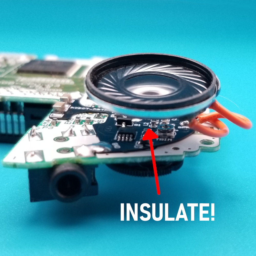 Robot_Retro Gameboy Advance Flex Amp + Speaker (kit)